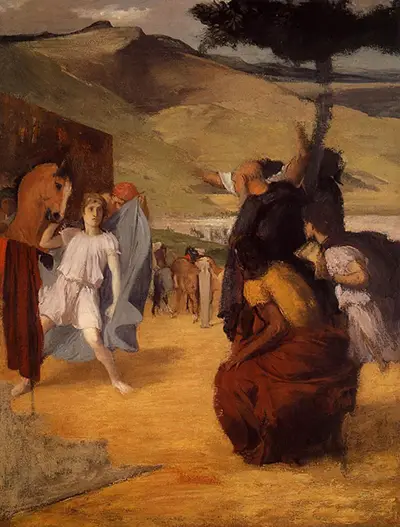 Alexander and Bucephalus Edgar Degas